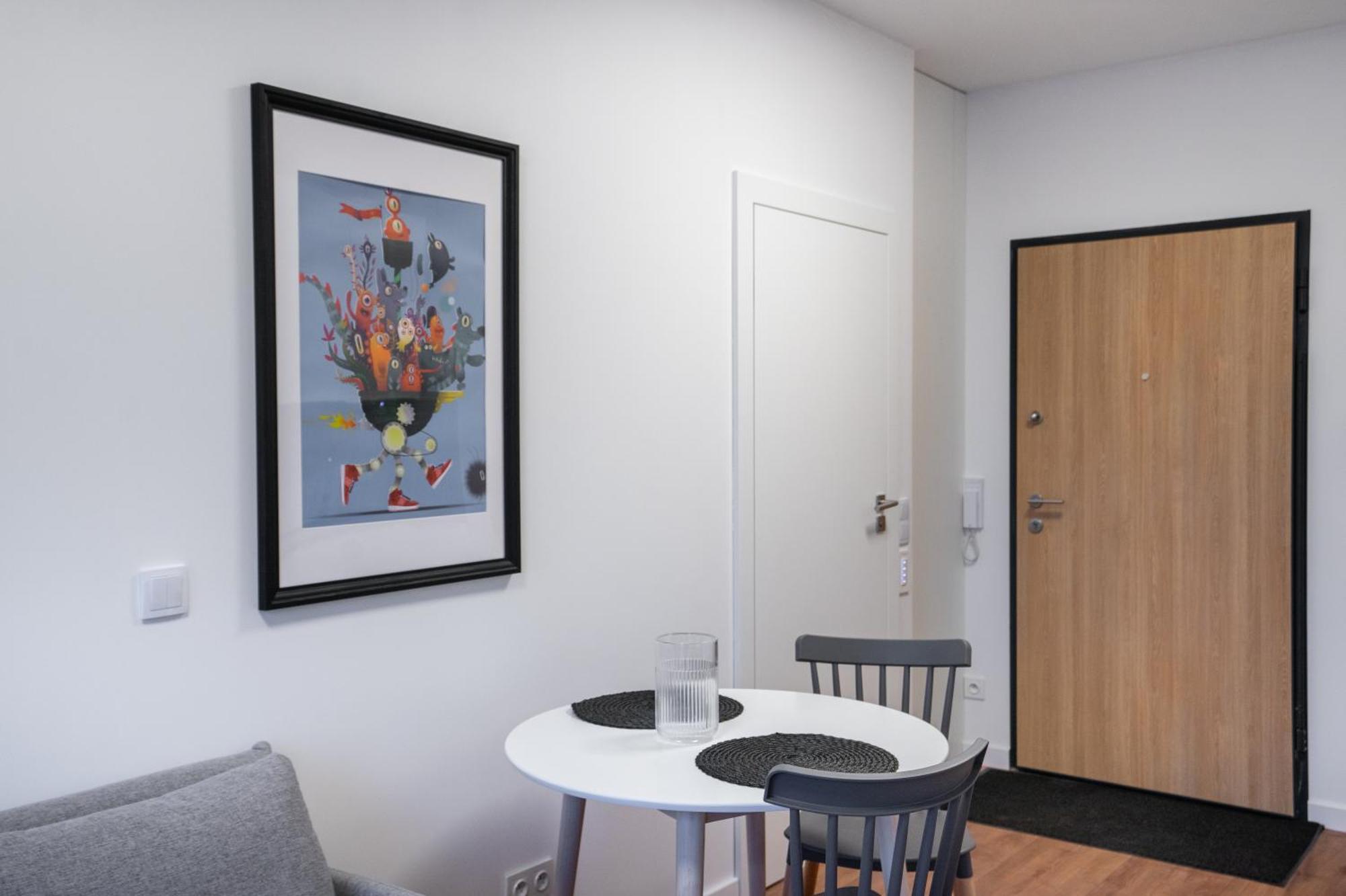 Metro Wierzbno Cosy Apartment Warsaw Luaran gambar